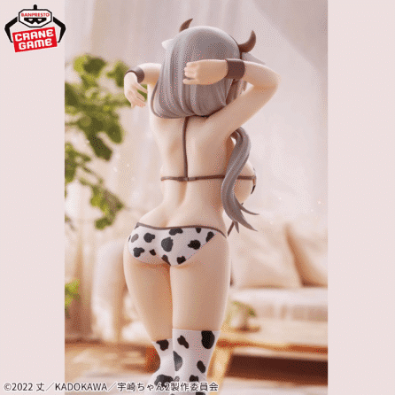 Uzaki chan Wants to Hang Out! ω -Uzaki Tsuki Cow Swimsuit Ver.- GLITTER&GLAMOURS - Image 3