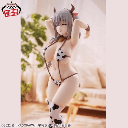Uzaki chan Wants to Hang Out! ω -Uzaki Tsuki Cow Swimsuit Ver.- GLITTER&GLAMOURS - Image 2